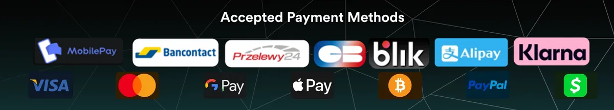 List Of Payment Methods